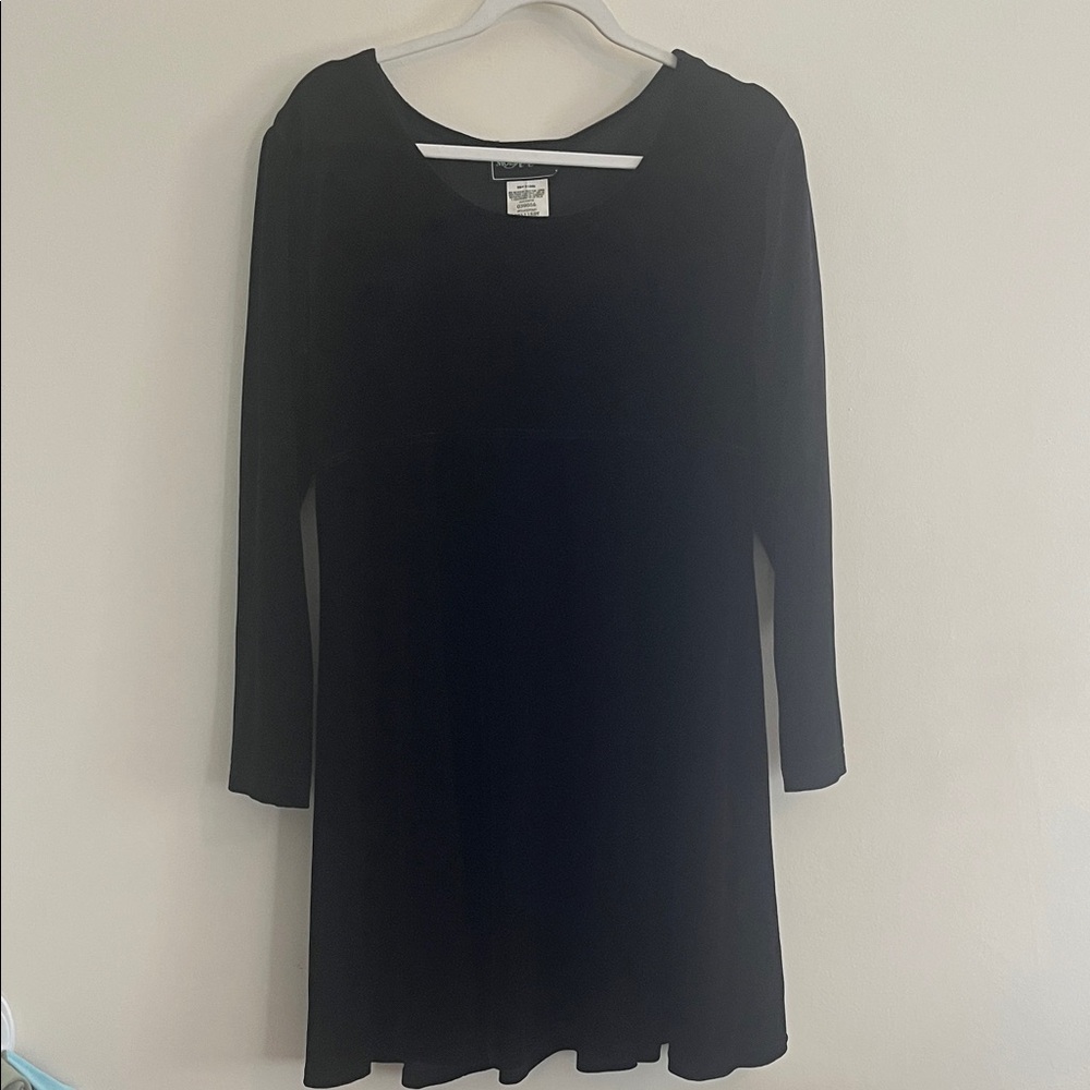 Vintage Molly Malloy Velvet Babydoll Dress Black Gothic The Craft Witchy Sabrina